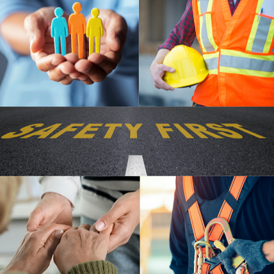 Safety and wellbeing - construction workers, elderly care, and emergency response